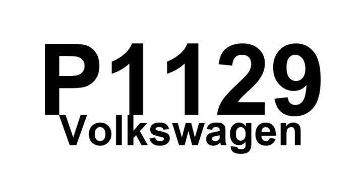 DTC P1129 Volkswagen - Definição em inglês: Long Term Fuel Trim at Rich Limit Definição em Português: Correção de Combustível em Longo Prazo - Limite Rico atingido
