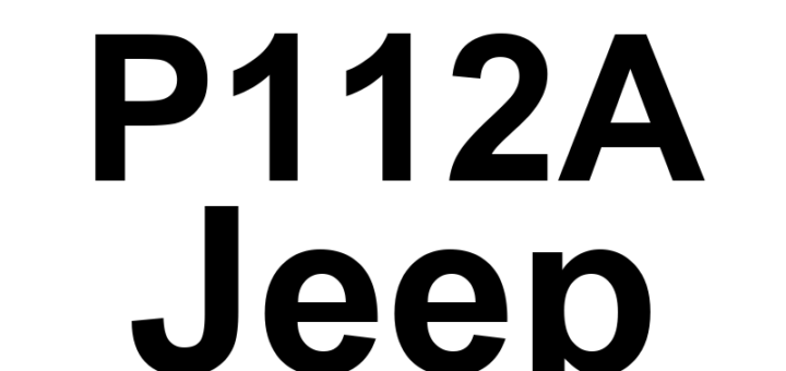 DTC P112A Jeep - Definição em inglês: O2 Sensor 1/1 Pumping Undercurrent Definição em Português: Sensor de O2 - Corrente de bombeamento insuficiente (Banco 1, Sensor 1)