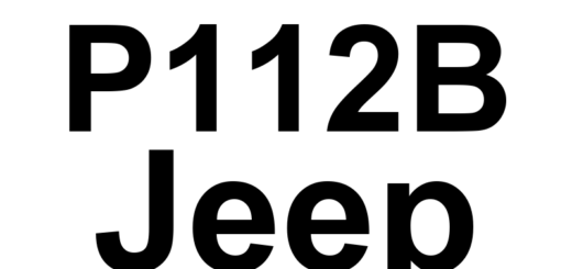 DTC P112B Jeep - Definição em inglês: O2 Sensor 1/1 Pumping Overcurrent Definição em Português: Sensor de O2 - Sobrecorrente na bomba (Banco 1, Sensor 1)