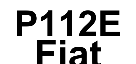 DTC P112E Fiat - Definição em inglês: O2 Sensor 1/1 Performance Definição em Português: Sensor de O2 - Desempenho insuficiente (banco 1, sensor 1)