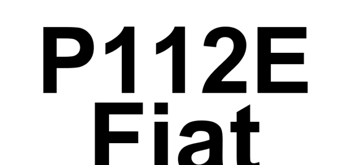 DTC P112E Fiat - Definição em inglês: O2 Sensor 1/1 Performance Definição em Português: Sensor de O2 - Desempenho insuficiente (banco 1, sensor 1)