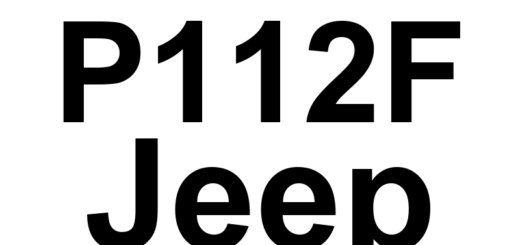 DTC P112F Jeep - Definição em inglês: O2 Sensor 2/1 Performance Definição em Português: Sensor de O2 - Desempenho insuficiente (banco 2, sensor 1)