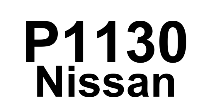 DTC P1130 Nissan - Definição em inglês: Swirl Control Solenoid Valve System Malfunction Definição em Português: Válvula Solenoide de Controle de Turbulência - Mau Funcionamento do Sistema
