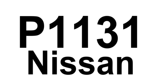 DTC P1131 Nissan - Definição em inglês: Swirl Control Solenoid Valve Circuit Malfunction Definição em Português: Válvula Solenoide do Controle de Turbulência - Mau Funcionamento do Circuito