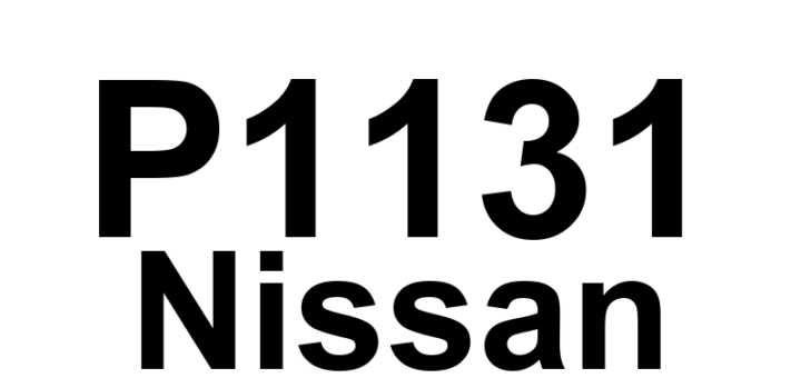 DTC P1131 Nissan - Definição em inglês: Swirl Control Solenoid Valve Circuit Malfunction Definição em Português: Válvula Solenoide do Controle de Turbulência - Mau Funcionamento do Circuito