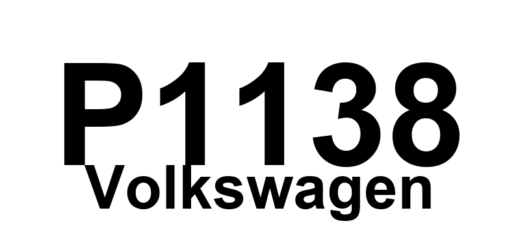 DTC P1138 Volkswagen - Definição em inglês: Long Term Fuel Trim Add. Fuel, Bank 2 System Too Lean Definição em Português: Correção de Combustível a Longo Prazo - Mistura Muito Pobre (Banco 2)
