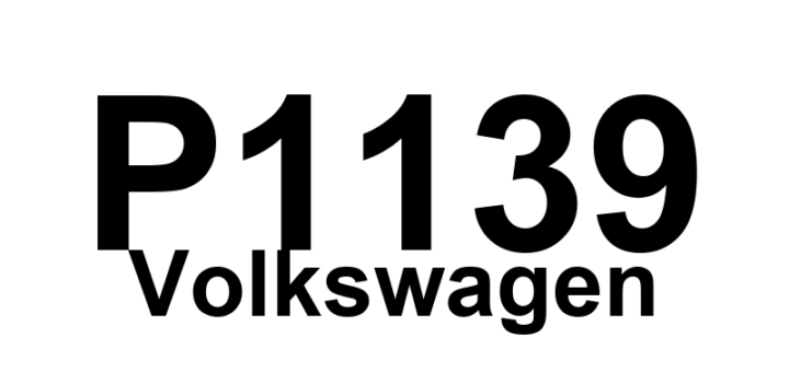 DTC P1139 Volkswagen - Definição em inglês: Long Term Fuel Trim Add. Fuel, Bank 2 System Too Rich Definição em Português: Correção de Combustível a Longo Prazo - Sistema Muito Rico (Banco 2)