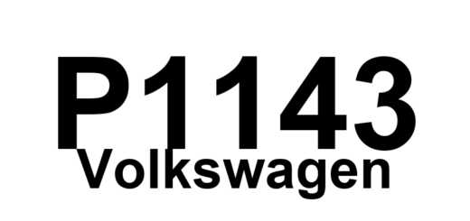 DTC P1143 Volkswagen - Definição em inglês: Load Calculation Cross Check Upper Limit Definição em Português: Verificação Cruzada do Cálculo de Carga - Limite Superior Excedido