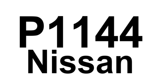 DTC P1144 Nissan - Definição em inglês: HO2S-11 (Bank 1 Sensor 1) Rich Shift Monitoring (Bank 1) Definição em Português: Sensor de Oxigênio HO2S-11 - Monitoramento de Mudança para Mistura Rica (Banco 1, Sensor 1)