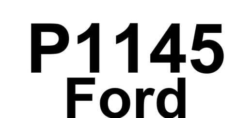 DTC P1145 Ford - Definição em inglês: Calculated Torque Error Definição em Português: Erro de Torque Calculado