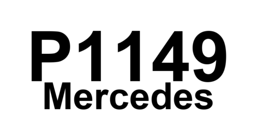 DTC P1149 Mercedes - Definição em inglês: left pressure sensor (B28/1) Definição em Português: Sensor de pressão esquerdo (B28/1)