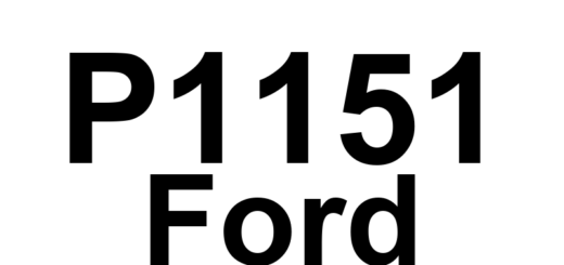 DTC P1151 Ford - Definição em inglês: Lack of HO2S-21 Switching, HO2S Signal Low Input Definição em Português: HO2S-21 - Falta de alternância, sinal de entrada baixo (Banco 2, Sensor 1)