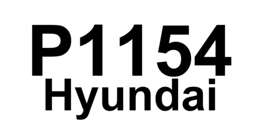DTC P1154 Hyundai - Definição em inglês: HO2S-21 (Bank 2 Sensor 1) Transition Time Switch Definição em Português: Tempo de Transição do Interruptor da Sonda Lambda - HO2S-21 (Banco 2 Sensor 1)