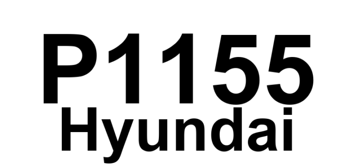 DTC P1155 Hyundai - Definição em inglês: Electronic Throttle System Limp Home Valve Circuit Malfunction Definição em Português: Sistema de TBI Eletrônico - Mau Funcionamento no Circuito da Válvula de Emergência