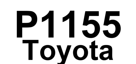 DTC P1155 Toyota - Definição em inglês: A/F Sensor-21 (Bank 2 Sensor 1) Heater Circuit Malfunction Definição em Português: Sensor A/F-21 - Mau funcionamento no circuito do aquecedor (Banco 2 Sensor 1)