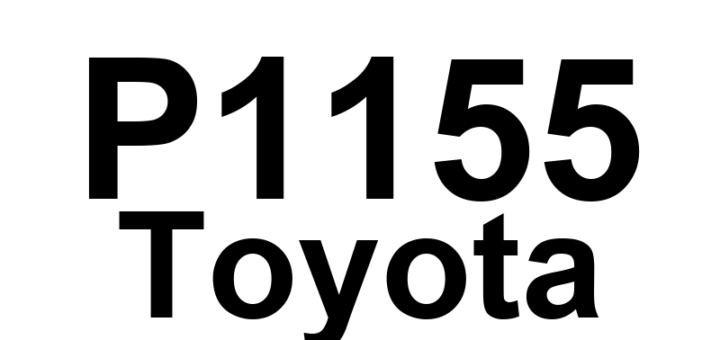 DTC P1155 Toyota - Definição em inglês: A/F Sensor-21 (Bank 2 Sensor 1) Heater Circuit Malfunction Definição em Português: Sensor A/F-21 - Mau funcionamento no circuito do aquecedor (Banco 2 Sensor 1)