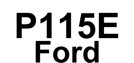 DTC P115E Ford - Definição em inglês: Throttle Actuator Control Throttle Body Air Flow Trim At Max Limit Definição em Português: Controle do Atuador do Acelerador - Ajuste do Fluxo de Ar do Corpo de Borboleta no Limite Máximo