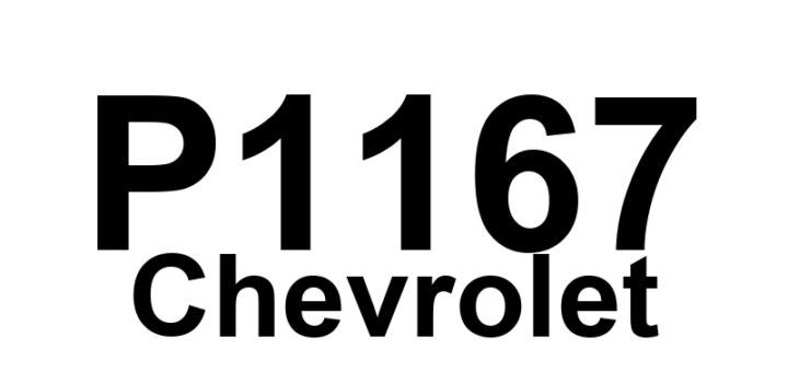 DTC P1167 Chevrolet - Definição em inglês: HO2S Circuit High Voltage During Decel Fuel Cut-Off (DFCO) Sensor 1 Definição em Português: Circuito do sensor HO2S - Tensão alta durante corte de combustível na desaceleração (sensor 1)