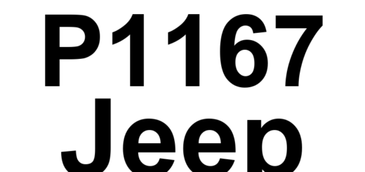 DTC P1167 Jeep - Definição em inglês: Capacitor Voltage Problem Definição em Português: Problema de Tensão do Capacitor
