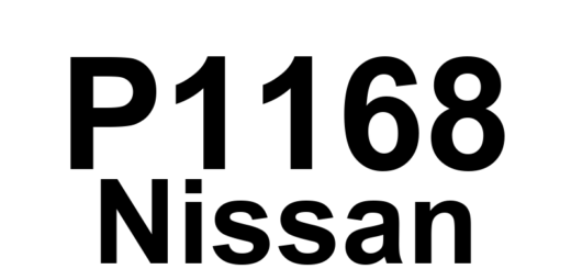 DTC P1168 Nissan - Definição em inglês: Closed Loop Control Function (Bank 2) Definição em Português: Função de Controle em Malha Fechada - Problema Detectado (Banco 2)