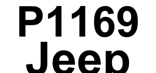 DTC P1169 Jeep - Definição em inglês: ECM A/D Converter Error Definição em Português: ECM - Erro do Conversor A/D