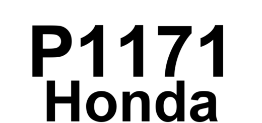 DTC P1171 Honda - Definição em inglês: Fuel System Lean During Acceleration Detected Definição em Português: Sistema de Combustível - Mistura Pobre Detectada Durante Aceleração