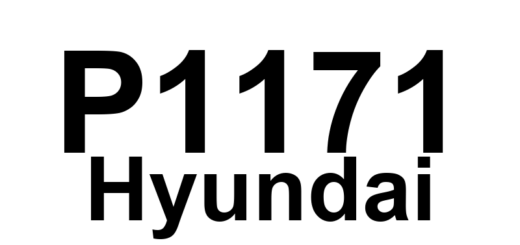 DTC P1171 Hyundai - Definição em inglês: Electronic Throttle System Circuit Malfunction (Open) Definição em Português: Sistema do Acelerador Eletrônico - Mau Funcionamento do Circuito (Aberto)
