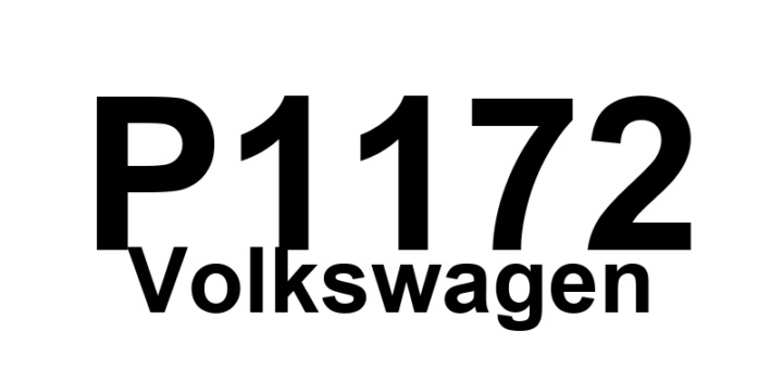 DTC P1172 Volkswagen - Definição em inglês: Throttle Actuation Potentiometer Sign.2 Signal Too Low Definição em Português: Potenciômetro do Atuador do Acelerador - Sinal 2 Muito Baixo