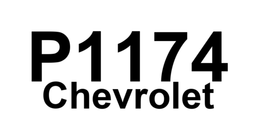 DTC P1174 Chevrolet - Definição em inglês: Fuel Trim Cylinder Balance Definição em Português: Balanceamento de Cilindros - Ajuste de Combustível