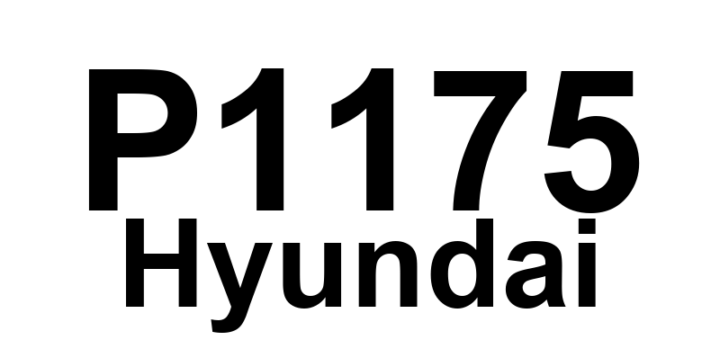 DTC P1175 Hyundai - Definição em inglês: Electronic Throttle System No. 2 Close Definição em Português: Sistema de Acelerador Eletrônico nº 2 - Fechamento