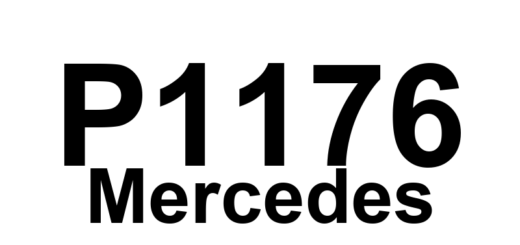 DTC P1176 Mercedes - Definição em inglês: Oil pressure sensor malfunction (B10) Definição em Português: Sensor de pressão do óleo - Mau funcionamento (B10)