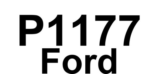 DTC P1177 Ford - Definição em inglês: Synchronization Definição em Português: Sincronização - Falha detectada