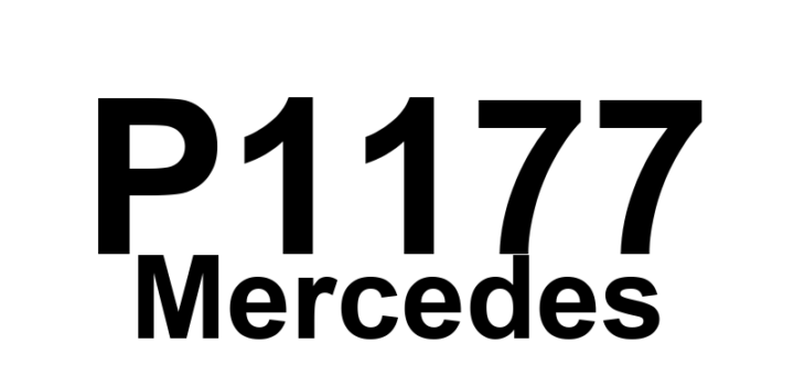 DTC P1177 Mercedes - Definição em inglês: Oil sensor:engine oil temperature implausible (B10) Definição em Português: Sensor de óleo - Temperatura do óleo do motor implausível (B10)