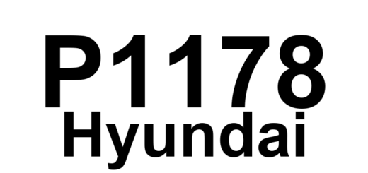 DTC P1178 Hyundai - Definição em inglês: Electronic Throttle System Motor Battery Voltage Open Definição em Português: Sistema do Acelerador Eletrônico - Tensão da Bateria do Motor Aberta
