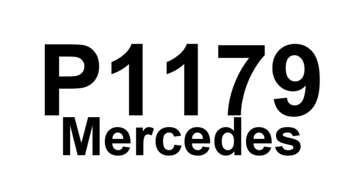 DTC P1179 Mercedes - Definição em inglês: Oil sensor:engine oil quality implausible (B10) Definição em Português: Sensor de óleo - Qualidade do óleo do motor implausível (B10)