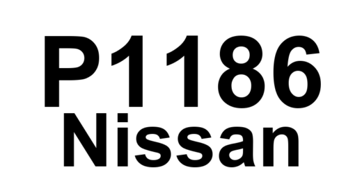 DTC P1186 Nissan - Definição em inglês: LF Seat Belt Pre-Tensioner Circuit Open Definição em Português: Circuito do Pré-Tensionador do Cinto de Segurança Dianteiro Esquerdo - Circuito Aberto