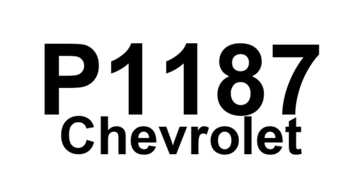 DTC P1187 Chevrolet - Definição em inglês: Engine Oil Temperature Sensor Low Input Definição em Português: Sensor de Temperatura do Óleo do Motor - Sinal Baixo