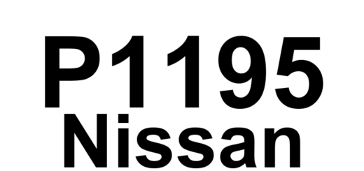 DTC P1195 Nissan - Definição em inglês: Engine Does Not Start (Hybrid) Definição em Português: Motor Não Liga (Híbrido)
