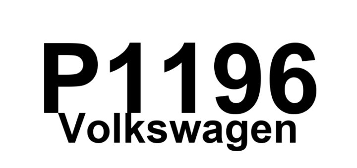 DTC P1196 Volkswagen - Definição em inglês: O2 Sensor Heater Circuit (Bank 1-Sensor 1) Electrical Malfunction Definição em Português: Circuito do aquecedor do sensor de O2 - Mau funcionamento elétrico (Banco 1-Sensor 1)