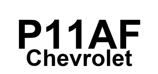 DTC P11AF Chevrolet - Definição em inglês: HO2S Performance - Signal High During Moderate Load Sensor 2 Definição em Português: Desempenho do Sensor de Oxigênio (HO2S) - Sinal Alto Durante Carga Moderada (Sensor 2)