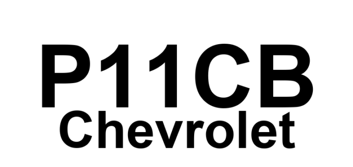 DTC P11CB Chevrolet - Definição em inglês: NOx Sensor 1 Performance - Signal High Definição em Português: Sensor de NOx 1 - Desempenho (Sinal Alto)