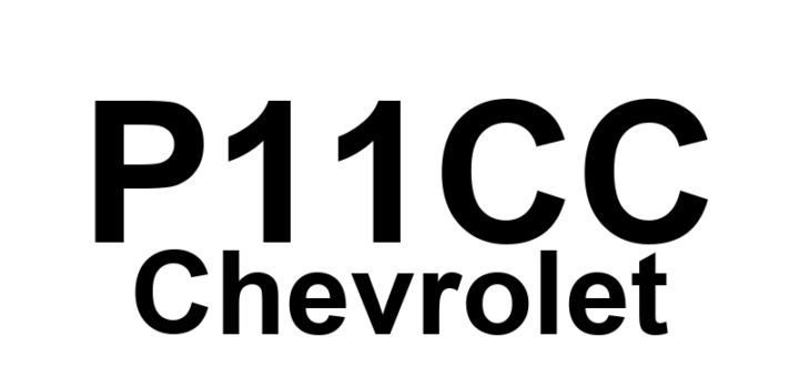 DTC P11CC Chevrolet - Definição em inglês: NOx Sensor 1 Performance - Signal Low Definição em Português: Sensor de NOx 1 - Desempenho Insuficiente (Sinal Baixo)