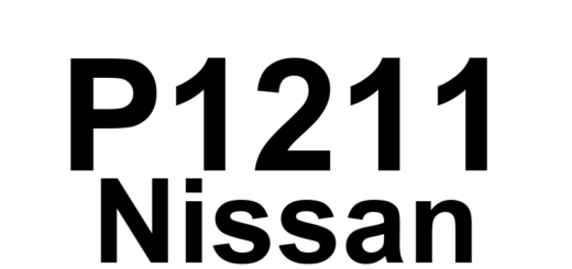DTC P1211 Nissan - Definição em inglês: TCS Control Unit Definição em Português: Unidade de Controle do TCS