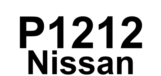 DTC P1212 Nissan - Definição em inglês: TCS Communication Line Definição em Português: Linha de Comunicação do TCS - Problema Detectado