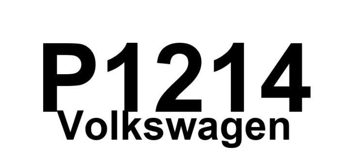 DTC P1214 Volkswagen - Definição em inglês: Cylinder 2 Fuel Injection Circuit Short to B+ Definição em Português: Circuito de Injeção de Combustível do Cilindro 2 - Curto para B+.
