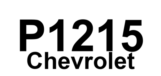 DTC P1215 Chevrolet - Definição em inglês: High Pressure Or Low Pressure Lockout, MIL, NGO Circuit Malfunction Definição em Português: Bloqueio por Pressão Alta ou Baixa, MIL, Circuito NGO com Mau Funcionamento.