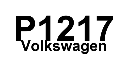DTC P1217 Volkswagen - Definição em inglês: Cylinder 5 Fuel Injection Circuit Short to B+ Definição em Português: Circuito de Injeção de Combustível do Cilindro 5 - Curto para B+.