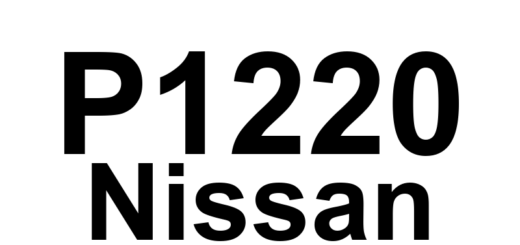 DTC P1220 Nissan - Definição em inglês: Fuel Pump Control Module (FPCM) Definição em Português: Módulo de Controle da Bomba de Combustível (FPCM)