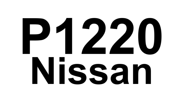 DTC P1220 Nissan - Definição em inglês: Fuel Pump Control Module (FPCM) Definição em Português: Módulo de Controle da Bomba de Combustível (FPCM)