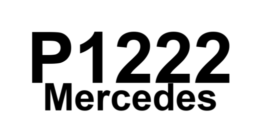 DTC P1222 Mercedes - Definição em inglês: Accelerator pedal position sensor 1 malfunction detected Definição em Português: Sensor de posição do pedal do acelerador 1 - Mau funcionamento detectado.